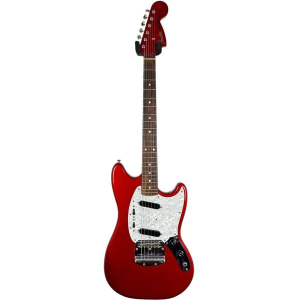 Fender Japan 69 Reissue Mustang 2012 - Candy Apple Red - Matching Headstock | Matching Headstock, image 3 of 5