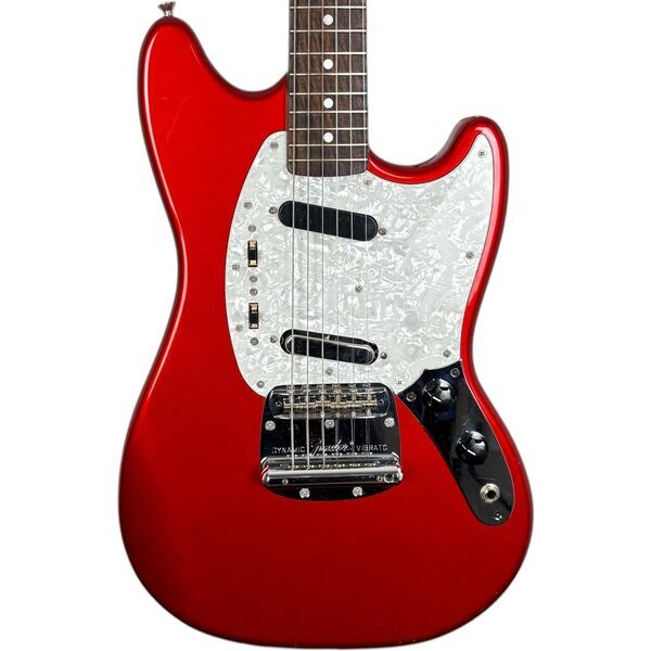 Fender Japan 69 Reissue Mustang 2014 - Candy Apple червен - matching Headstock | candy червено, image 1 of 5