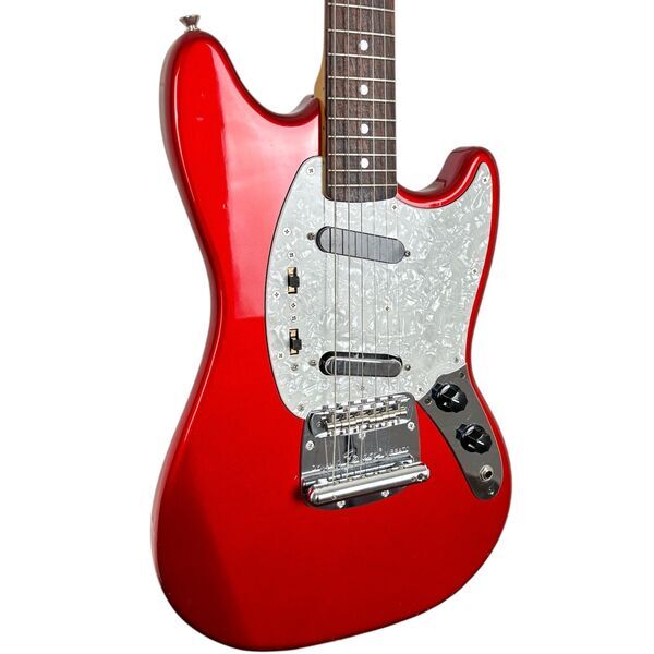 Fender Japan 69 Reissue Mustang 2014 - Candy Apple червен - matching Headstock | candy червено, image 2 of 5