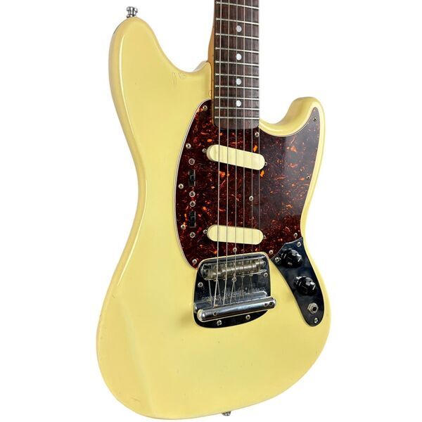 Fender Japan 69 Reissue Mustang 1984-1987 - Vintage White | Vintage White, image 1 of 4