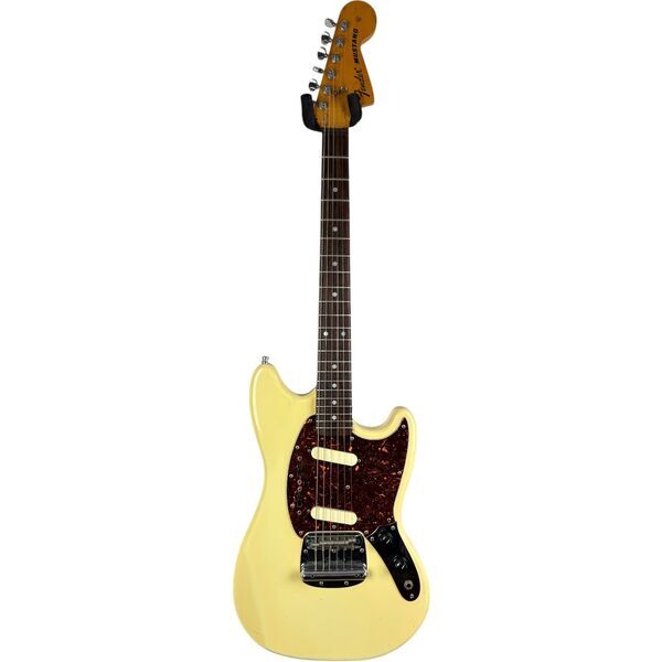Fender Japan 69 Reissue Mustang 1984-1987 - Vintage White | Vintage White, image 2 of 4