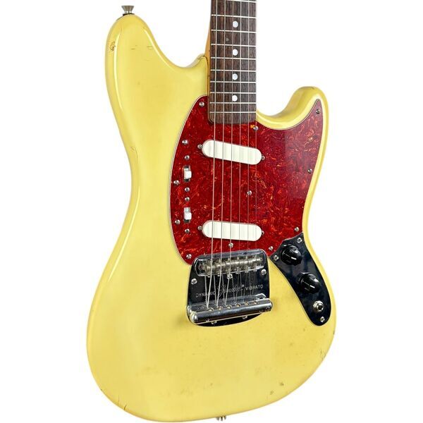 Fender Japan 69 Reissue Mustang 1989-1990 Vintage White | Original, image 1 of 4