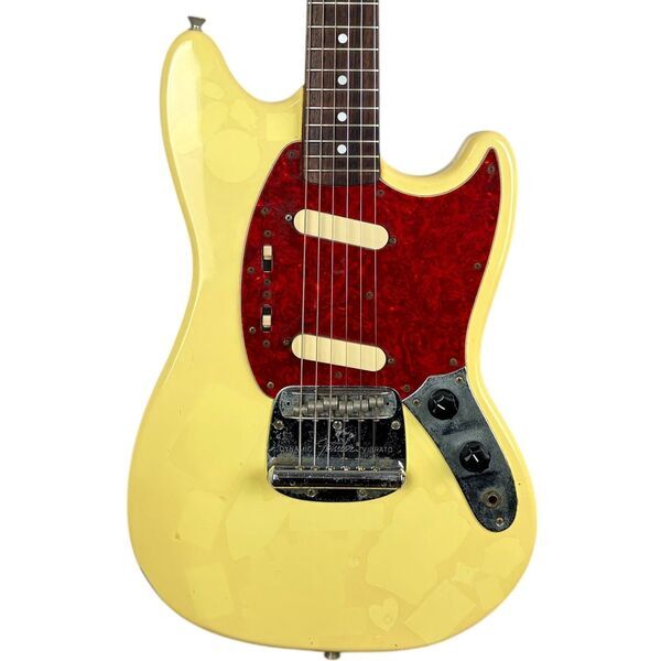 Fender Japan 69 Reissue Mustang 1993-1994 - Vintage White | Vintage White, image 1 of 5
