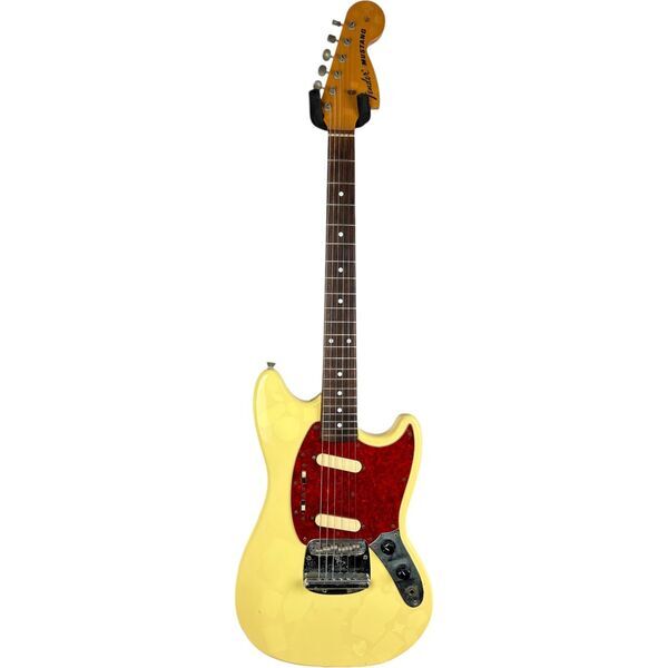Fender Japan 69 Reissue Mustang 1993-1994 - Vintage White | Vintage White, image 3 of 5