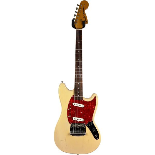 Fender Japan 69 Reissue Mustang 1994-1995 - Vintage White | Vintage White, image 2 of 4