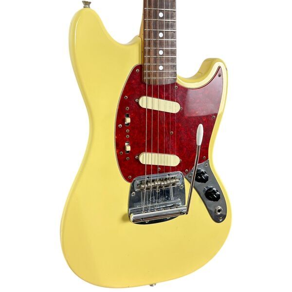Fender Japan 69 Reissue Mustang 1995-1996 | vintage white, image 2 of 5
