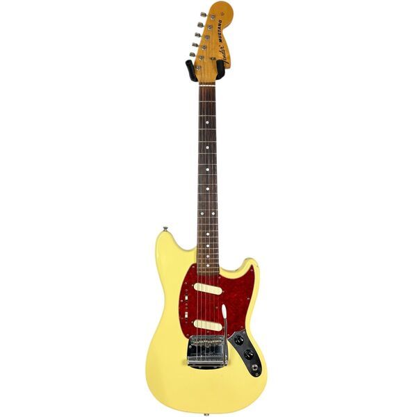 Fender Japan 69 Reissue Mustang 1995-1996 | vintage white, image 3 of 5
