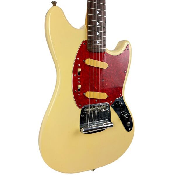 Fender Japan 69 Reissue Mustang 1995-1996 - Vintage White | Vintage White, image 1 of 4
