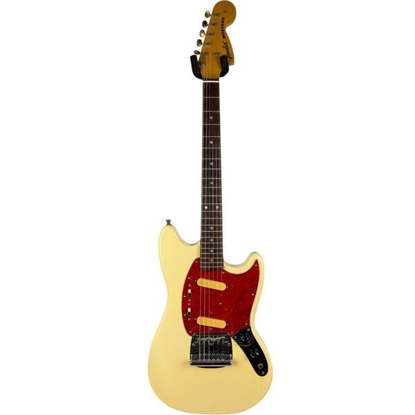Fender Japan 69 Reissue Mustang 1995-1996 - Vintage White | Vintage White, image 2 of 4
