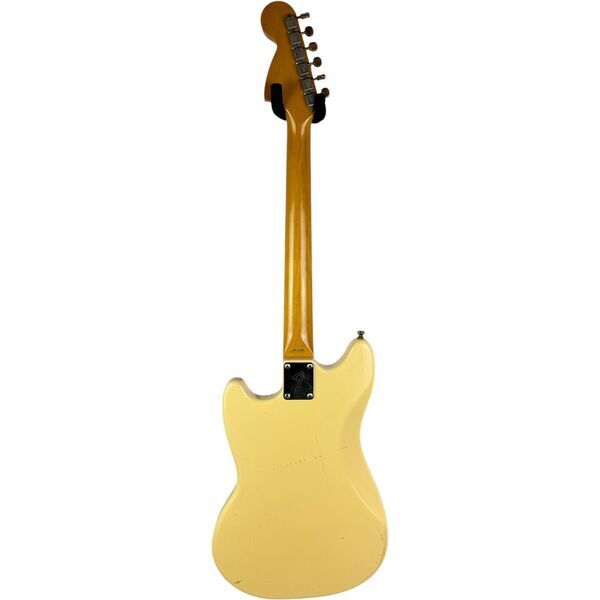 Fender Japan 69 Reissue Mustang 1995-1996 - Vintage White | Vintage White, image 3 of 4