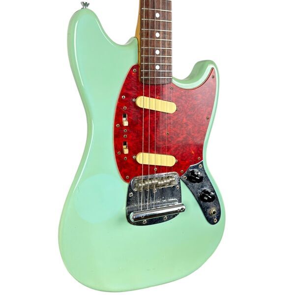 Fender Japan 69 Reissue Mustang 1997-2000 - Surf Green | Surf Green, image 1 of 4