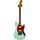 Fender Japan 69 Reissue Mustang 1997-2000 - Surf Green | Surf Green, thumbnail 2 of 4