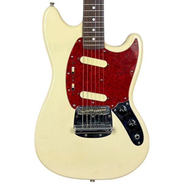 Fender Japan 69 Reissue Mustang 1997-2000 - Vintage White | Vintage White, image 1 of 5