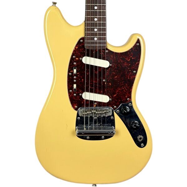 Fender Japan 69 Reissue Mustang 1999-2002 - Vintage White | Vintage White, image 1 of 5
