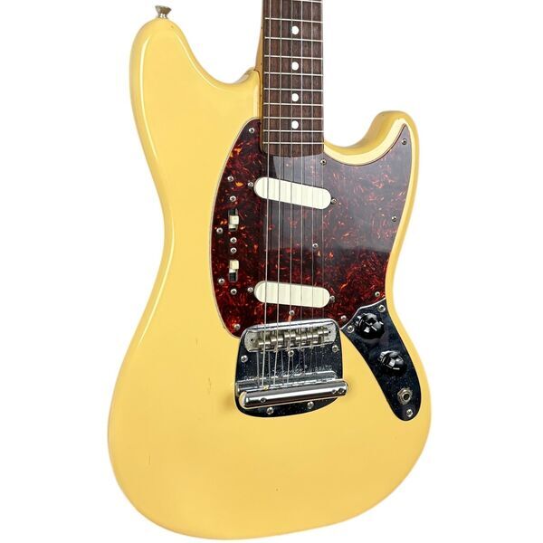 Fender Japan 69 Reissue Mustang 1999-2002 - Vintage White | Vintage White, image 2 of 5