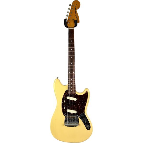 Fender Japan 69 Reissue Mustang 2006-2008 - Vintage White | Vintage White, image 3 of 5