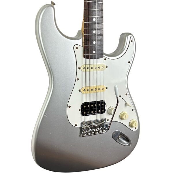 Fender Japan 72 Reissue Stratocaster 1989-1990 - Silver Repaint | silver, image 2 of 5