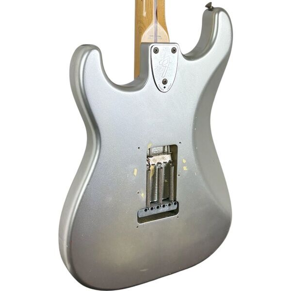 Fender Japan 72 Reissue Stratocaster 1989-1990 - Silver Repaint | silver, image 5 of 5