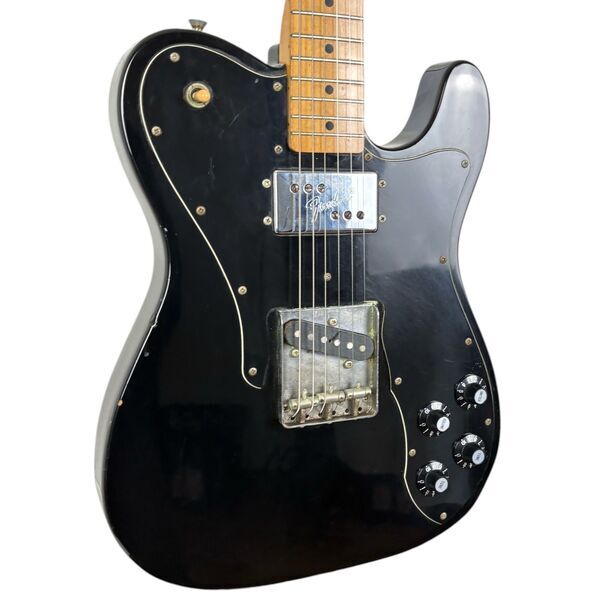 Fender Japan 72 Reissue CTC-55M Telecaster Custom 1989-1990 - Black | black, image 2 of 5