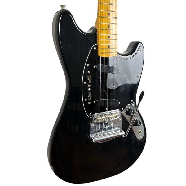 Fender Japan 77 Reissue Mustang 2007-2010 - Black | black, image 2 of 5