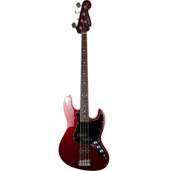 Fender Japan Aerodyne Jazz Bass 2002-2004 - Candy Apple Red | Candy Apple Red, image 2 of 4