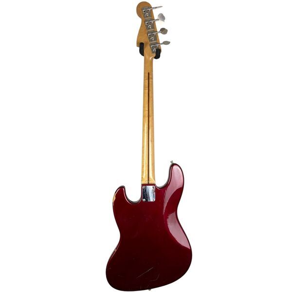 Fender Japan Aerodyne Jazz Bass 2002-2004 - Candy Apple Red | Candy Apple Red, image 3 of 4