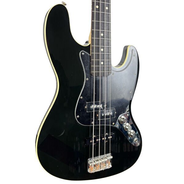 Fender Japan Aerodyne Jazz Bass 2016 - Black | czarny, image 1 of 4