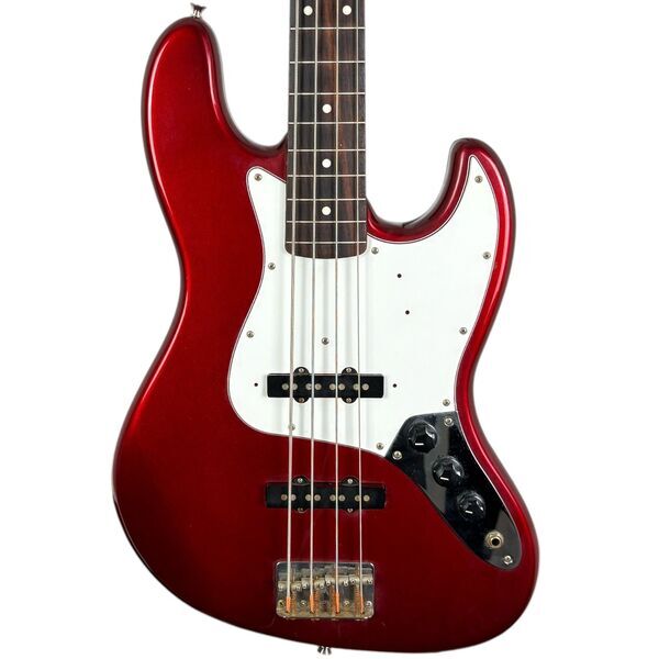 Fender Japan Jazz Bass 1994-1995 - Candy Apple Red | candy red, image 1 of 5