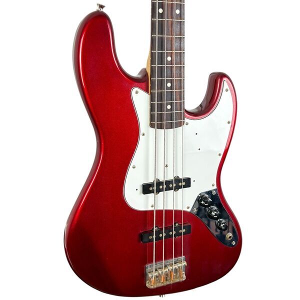 Fender Japan Jazz Bass 1994-1995 - Candy Apple Red | candy red, image 2 of 5