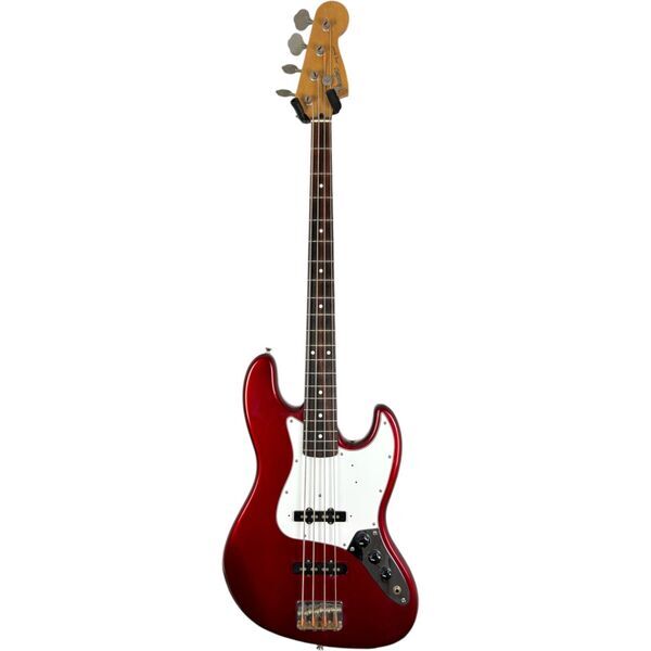Fender Japan Jazz Bass 1994-1995 - Candy Apple Red | candy red, image 3 of 5