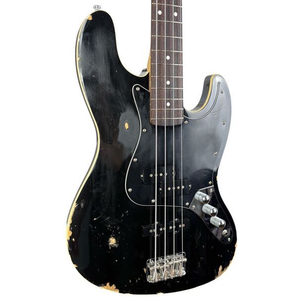 Fender Japan Jazz Bass Aerodyne 1994-1995 Sort | Original, image 2 of 5