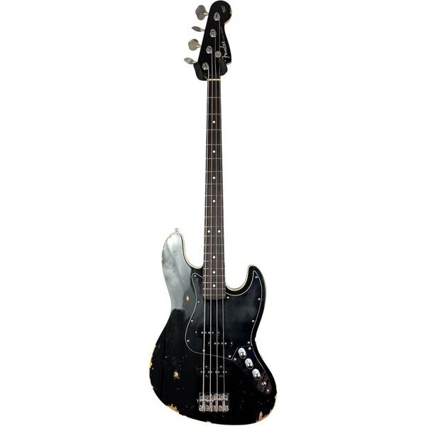 Fender Japan Jazz Bass Aerodyne 1994-1995 Sort | Original, image 3 of 5