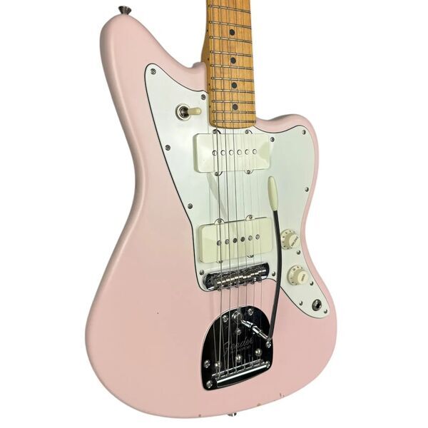 Fender Japan Jazzmaster Junior Collection 2022 - Satin Shell Pink | Satin Shell Pink, image 1 of 4