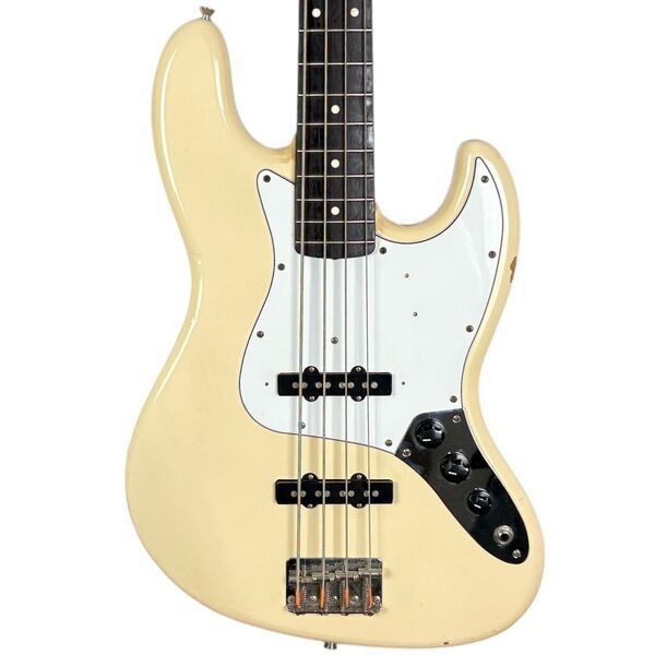 Fender Japan JB-STD Jazz Bass 2007-2010 | Vintage biały, image 1 of 5