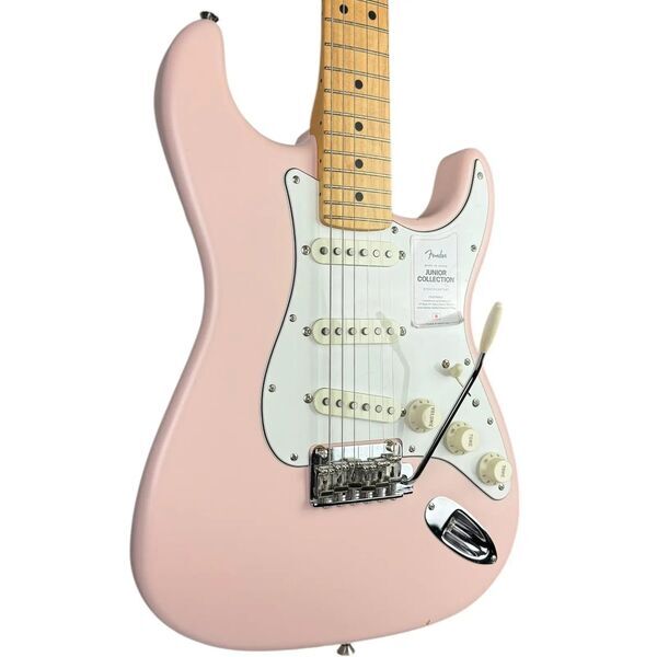 Fender Japan Junior Collection Stratocaster 2023 - Shell Pink | Shell Pink, image 1 of 4