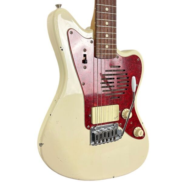 Fender Japan Mini Jazzmaster JM-CHAMP 1993-1994 | vintage white, image 2 of 5
