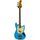 Fender Japan Mustang Bass 1997-2000 - Blue Repaint | Blue Repaint, thumbnail 3 of 5