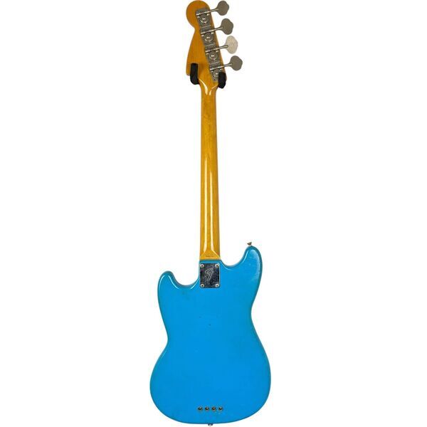 Fender Japan Mustang Bass 1997-2000 - Blue Repaint | Blue Repaint, image 4 of 5