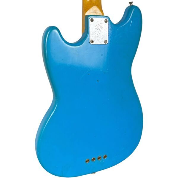 Fender Japan Mustang Bass 1997-2000 - Blue Repaint | Blue Repaint, image 5 of 5