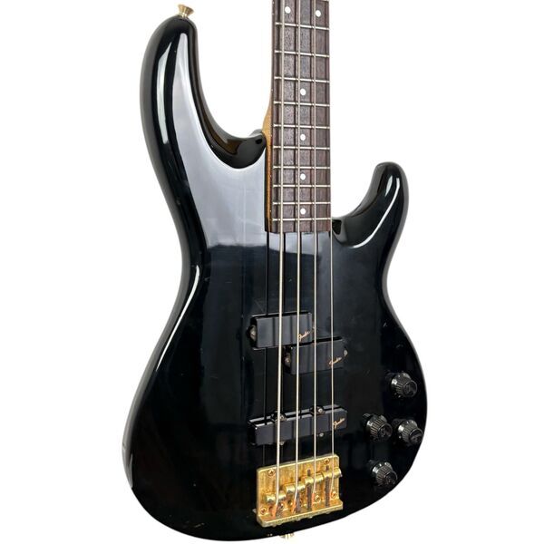 Fender Japan PJM-65 Jazz Bass Special 1990-1991 - Black | black, image 2 of 5
