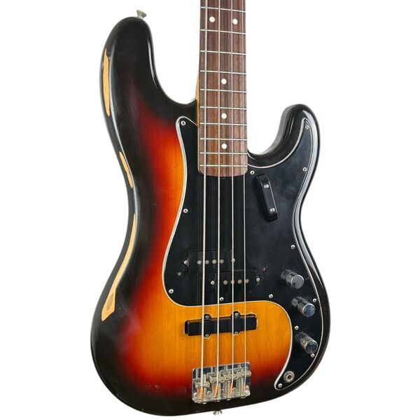 Fender Japan Precision Bass 1999-2002 - Sunburst | sunburst, image 2 of 5