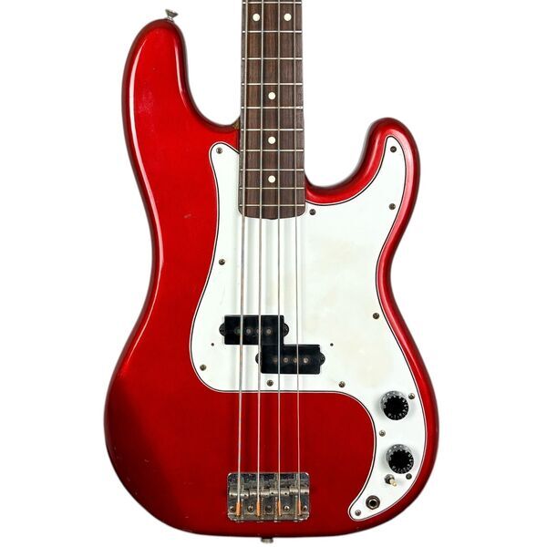 Fender Japan Precision / Jazz bass 1993-1994 - Candy Apple red | candy red, image 1 of 5