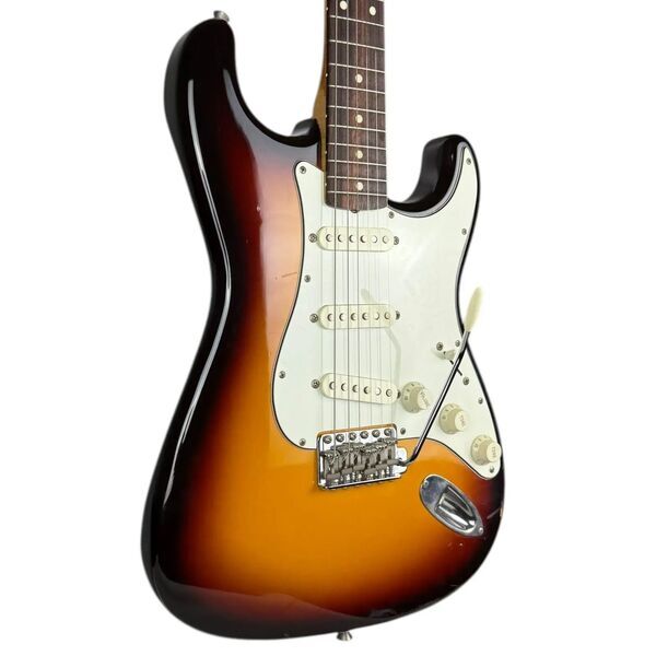 Fender Japan ST-STD Standard Stratocaster 1993-1994 - Sunburst | sunburst, image 1 of 4