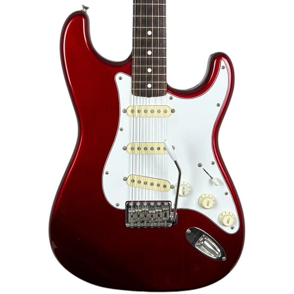 Fender Japan ST-STD Stratocaster 1994-1995 - Candy Apple Red | candy red, image 1 of 5