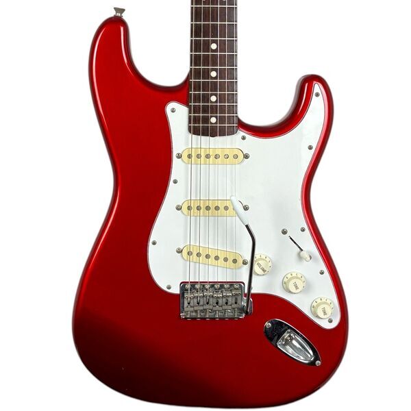 Fender Japan ST-STD Stratocaster 1995-1996 - Candy Apple red | candy red, image 1 of 5