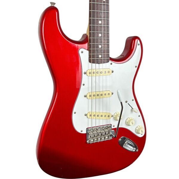 Fender Japan ST-STD Stratocaster 1995-1996 - Candy Apple red | candy red, image 2 of 5