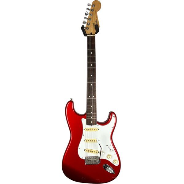 Fender Japan ST-STD Stratocaster 1995-1996 - Candy Apple červená | candy červená, image 3 of 5
