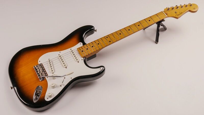 Fender Japan ST57-55 ’57 Stratocaster Reissue 1989 | 2-Tone Sunburst | Made u J | sunburst, image 1 of 5