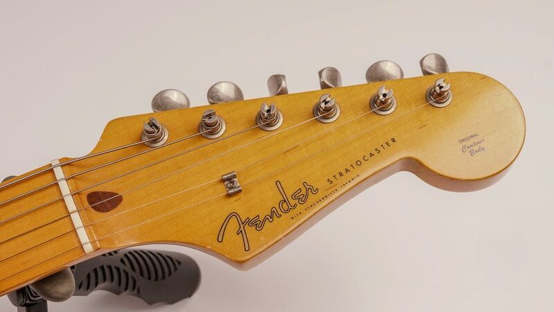 Fender Japan ST57-55 ’57 Stratocaster Reissue 1989 | 2-Tone Sunburst | Made u J | sunburst, image 5 of 5
