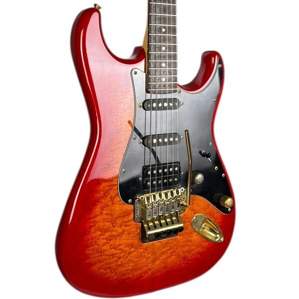 Fender Japan STR-75R Stratocaster 1984-1987 - Cherry Sunburst | Cherry Sunburst, image 1 of 4